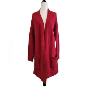 J.Jill knit cotton blend open cardigan for Tall